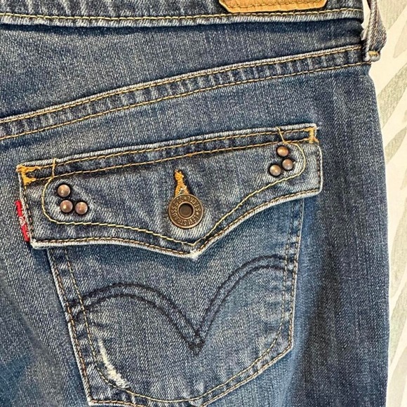 Levis' 515 Bootcut Jeans Sz 8 Western - Picture 5 of 8